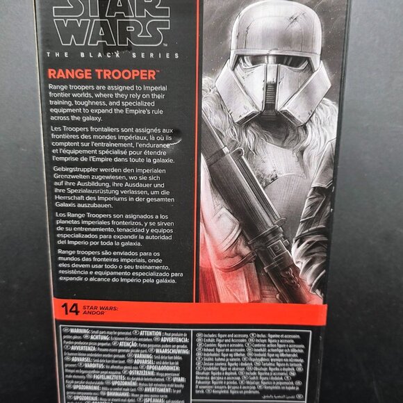 Star Wars The Black Series 14 Range Trooper From Andor Action Figure Collectible - Picture 8 of 11